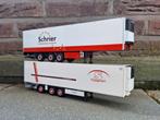2x Wsi koeltrailer., Hobby en Vrije tijd, Ophalen of Verzenden, Nieuw, Bus of Vrachtwagen, Wsi