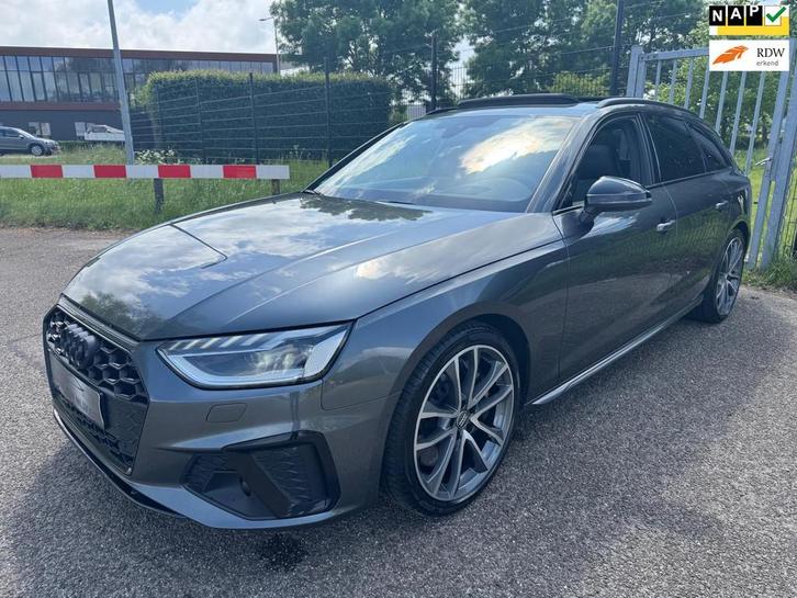 Audi S4 Avant 3.0 TDI quattro 1eig Dealeronderh RS stoelen M, Auto's, Audi, Bedrijf, Te koop, S4, 360° camera, 4x4, ABS, Achteruitrijcamera