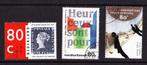Nederland NVPH 1631-1633 gestempeld, Postzegels en Munten, Verzenden, Na 1940, Gestempeld