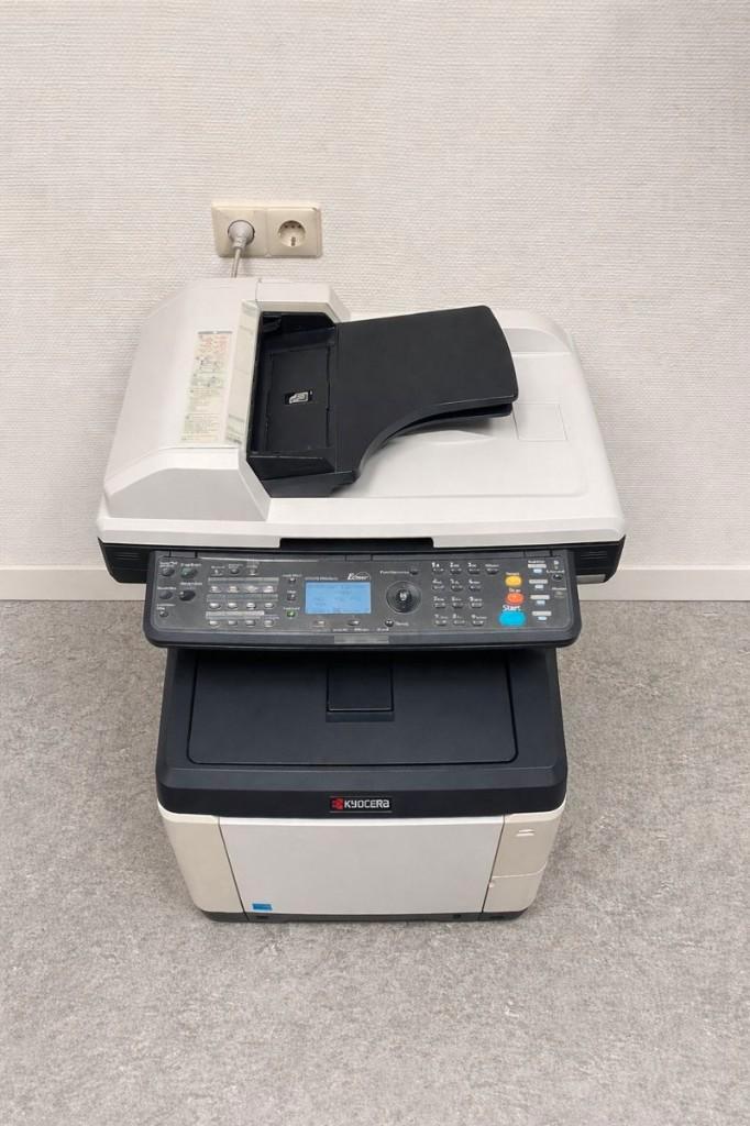 Kyocera multifunctionele printer, Computers en Software, Printers, Gebruikt, Printer, Kleur printen, Kopieren, Mailen, Scannen