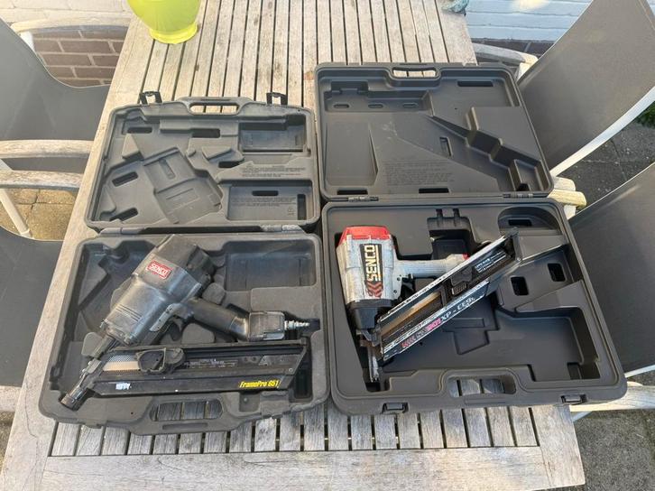 Senco spijkerpistool / tacker / nietmachine / schiethamer, Doe-het-zelf en Verbouw, Gereedschap | Handgereedschap, Zo goed als nieuw