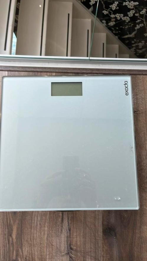 Weegschaal merk Exacta, Witgoed en Apparatuur, Weegschalen, Gebruikt, Personenweegschaal, 1 tot 500 gram, 100 kg of meer, Ophalen of Verzenden