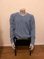 Polo Ralph Lauren Kabeltrui XL, Kleding | Heren, Ophalen of Verzenden, Zo goed als nieuw, Maat 56/58 (XL), Blauw