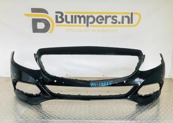 Bumper Mercedes C Klasse W205  6xpdc Voorbumper 1-A4-14435 beschikbaar voor biedingen