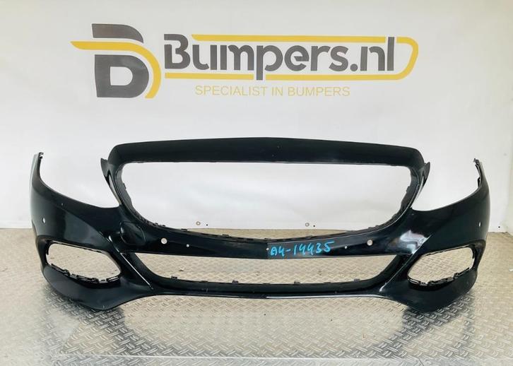 Bumper Mercedes C Klasse W205  6xpdc Voorbumper 1-A4-14435, Auto diversen, Tuning en Styling, Ophalen