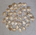 WANDDECORATIE Gouden Ginko bladeren. Modern design., Ophalen, Zo goed als nieuw