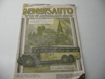 Tijdschrift Bedrijfsauto "s uit 1931 beschikbaar voor biedingen