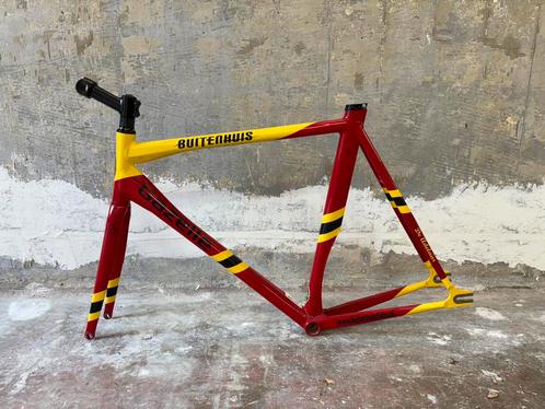 Gazelle baanframe baanfiets fixie fixed gear pistefiets 60, Fietsen en Brommers, Fietsen | Heren | Sportfietsen en Toerfietsen