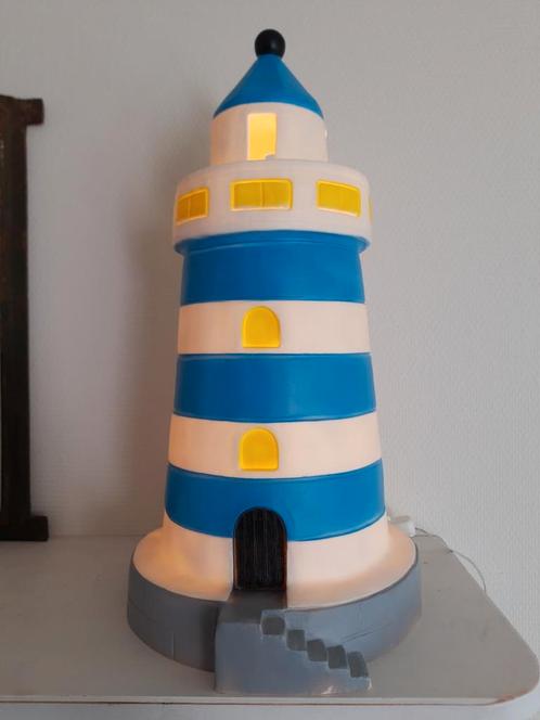De grote vuurtoren van Heico, Kinderen en Baby's, Kinderkamer | Inrichting en Decoratie, Zo goed als nieuw, Lamp, Ophalen of Verzenden