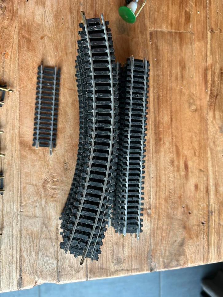 Fleischmann HO Rails - Wissels & Ontkoppelaars, Hobby en Vrije tijd, Modeltreinen | H0, Gebruikt, Rails, Gelijkstroom, Fleischmann