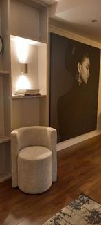 Diga Colmore Luxe Design Fauteuil Cleo 75x62x94 cm beige, Ophalen, Minder dan 75 cm, Nieuw, Eric kuster Eichholtz Wabi Sabi Hotel Chique Japandi style