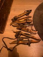 Antieke Houten Schaatsen Collectie, Ophalen of Verzenden