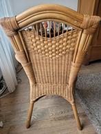 3 rotan stoelen, Huis en Inrichting, Ophalen, Gebruikt, Bruin, Twee