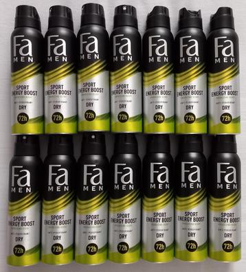 14 Bussen Fa Men Sport Boost  Deodorant spray - deo spray beschikbaar voor biedingen