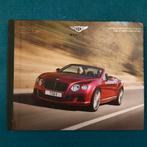 Bentley Continental 6.0 W12 GT showcase boek, Ophalen of Verzenden
