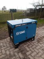 Sdmo 6000E 6kva diesel aggregaat 2020, Ophalen, Dieselolie, Geluidgedempt, Zo goed als nieuw