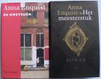 Anna Enquist het meesterstuk en de kwetsuur, 2 stuks, Boeken, Gelezen, Ophalen of Verzenden