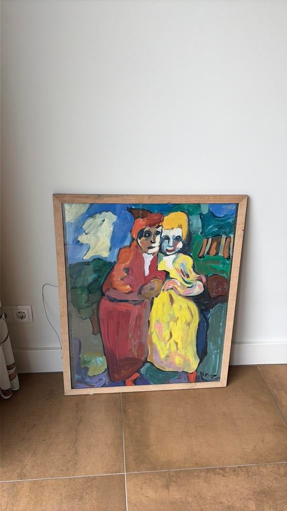 Schilderij Gijsbert Niesse (1934-2015), Ophalen of Verzenden