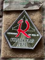 Embleem Frisian Flag 2020 Richthofen Leeuwarden AB, Verzamelen, Verzenden, Nieuw, Patch, Badge of Embleem
