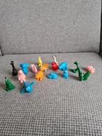 Familie Barbapapa zacht rubber poppetjes figuurtjes vintage, Ophalen of Verzenden, Zo goed als nieuw
