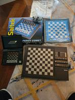 Set elektronische schaak- en damcomputers Saitek / Kasparov, Ophalen of Verzenden, Zo goed als nieuw