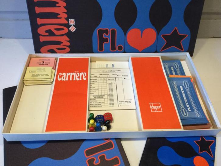 Carriere , vintage bordspel, en vele andere spellen, Hobby en Vrije tijd, Gezelschapsspellen | Bordspellen, Ophalen of Verzenden