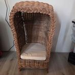 Rotan fauteuil met kussen, Huis en Inrichting, Stoelen, Ophalen