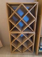 2 houten wijnrekken / wijn kastjes, Zo goed als nieuw, Hout, Ophalen