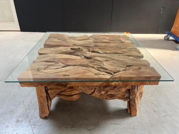 Salontafel teak Geen €738 NU €150 beschikbaar voor biedingen