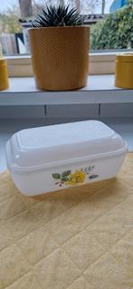 Arcopal botervloot met bloemmotief, Ophalen of Verzenden, Gebruikt