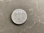 1 zilveren gulden uit 1847, Postzegels en Munten, Ophalen of Verzenden, Koning Willem II, 1 gulden
