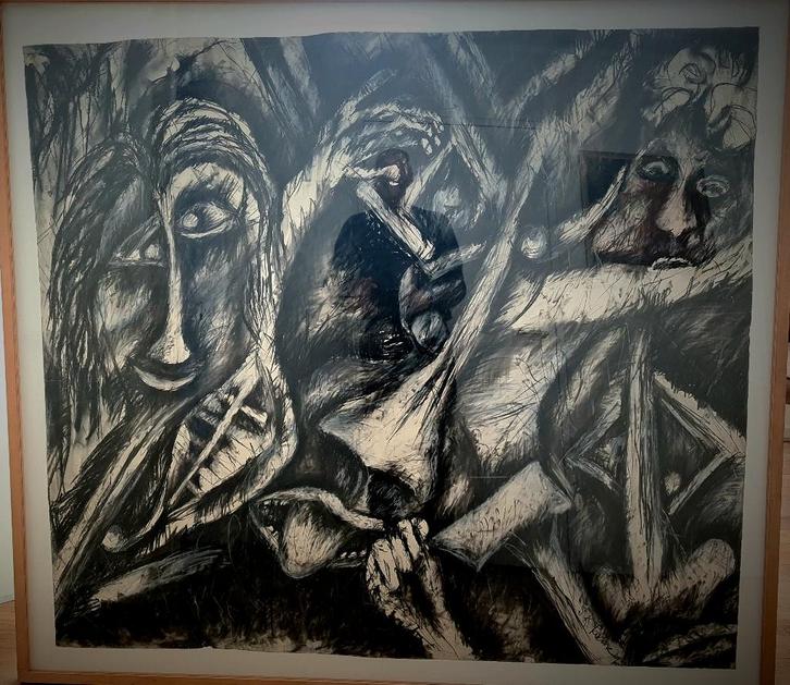 schilderij, Antiek en Kunst, Kunst | Schilderijen | Klassiek, Ophalen