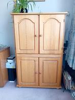 Blank eiken computerkast / tv kast, Huis en Inrichting, Ophalen, 70 tot 120 cm, Zo goed als nieuw, 40 tot 80 cm