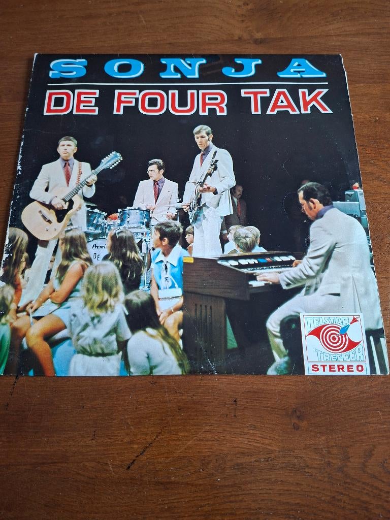 Lp de Four tak Sonja, Cd's en Dvd's, Vinyl | Nederlandstalig, Ophalen of Verzenden, Gebruikt, 12 inch, Levenslied of Smartlap