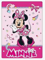 Minnie Mouse Fleece Deken - Roze - Disney Fleecedeken, Meisje, Nieuw, Ophalen of Verzenden, Deken of Dekbed