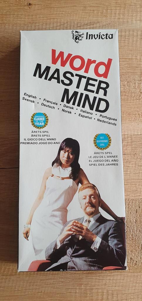 Word Mastermind - Vintage Bordspel van Invicta, Hobby en Vrije tijd, Gezelschapsspellen | Bordspellen, Gebruikt, Een of twee spelers
