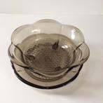 brocante fruitschaal/fruittest  Frankrijk persglas, Antiek en Kunst, Curiosa en Brocante, Ophalen of Verzenden