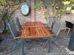 Tuinset Hartman Da vinci verstelbare stoelen, Ophalen of Verzenden, Gebruikt, Kunststof