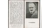 Oorlog WO II  Oostrum - Venray  Antoon P.J.H. Derksen, Verzamelen, Bidprentjes en Rouwkaarten, Verzenden, Bidprentje