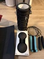 Thuis Fitness Set–Foamrollers, Yogamat, Springtouw & banden!, Ophalen, Gebruikt, Hometrainer
