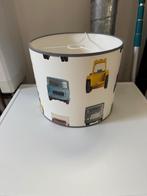Lampenkap werkauto, Huis en Inrichting, Lampen | Lampenkappen, Ophalen, 25 tot 50 cm, Rond, Zo goed als nieuw