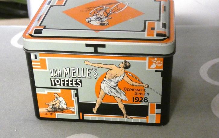Voorraadblik Van Nelle/ bewaardoos toffee, Verzamelen, Blikken, Gebruikt, Koffie, Van Nelle, Ophalen of Verzenden