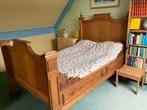 Antiek Engels bed, Huis en Inrichting, Slaapkamer | Complete slaapkamers, Gebruikt, Eenpersoons, Ophalen