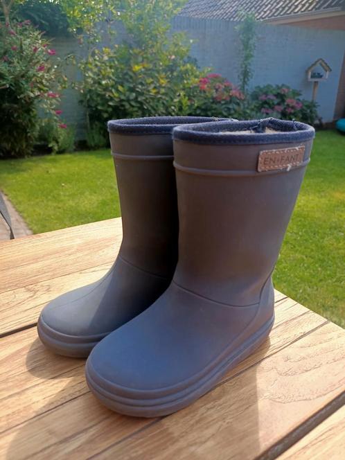 ENFANT regenlaarzen met wolle voering, Tuin en Terras, Werkkleding, Gebruikt, Kinderen, Laarzen, Ophalen