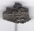 NS 1776 stoomlocomotief zilverkleurig trein speldje ( F_066), Verzamelen, Speldjes, Pins en Buttons, Nieuw, Transport, Speldje of Pin
