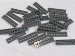 Partij 25x nieuwe donker grijze Lego Technic 2x8 platen