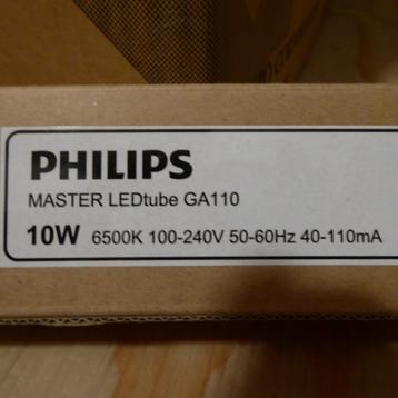 Philips Master LED tube GA 110 |10 W |LED TL buis | 60 cm  beschikbaar voor biedingen