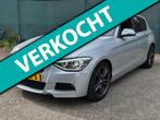 BMW 1-serie 118d Business+ AUT. *M-PAKKET*, Euro 5, Zwart, Navigatiesysteem, Origineel Nederlands