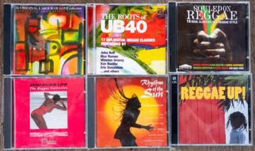 Reggae CD's -6 stuks- (reg5) beschikbaar voor biedingen
