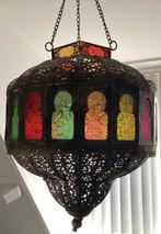 Arabische / Oosterse / Marokkaanse lamp, Huis en Inrichting, Lampen | Hanglampen, Gebruikt, Oosters Arabische lamp, Ophalen, Glas
